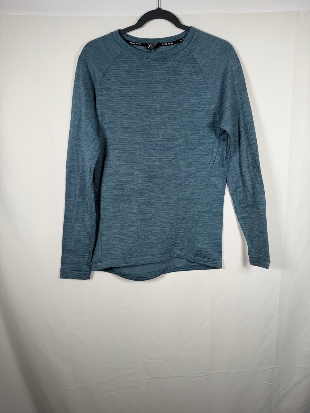 Skora Blue Long Sleeve Crewneck Shirt - Run‎ Star